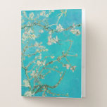 Almond Blossom Van Gogh Pocket Folder<br><div class="desc">Vintage painting reprodution of Almond Blossom by Vincent van Gogh,  1890. It features the blossoming almond tree branches against the sky. Almond trees bloom early in the spring and symbolize the start of new life. Van Gogh made this painting as a gift for his newborn nephew.</div>