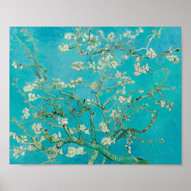 Almond Blossom Van Gogh Poster (Front)