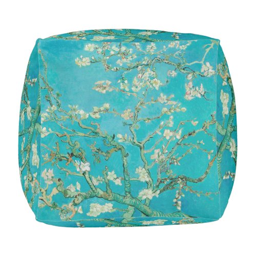 Almond Blossom Van Gogh Pouf