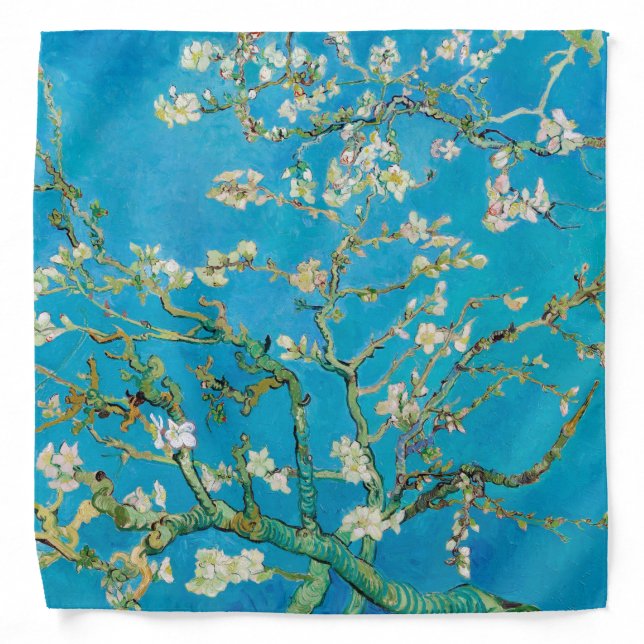 Almond Blossom, Vincent van Gogh Bandana (Front)