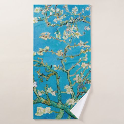 Almond Blossom Vincent van Gogh Bath Towel