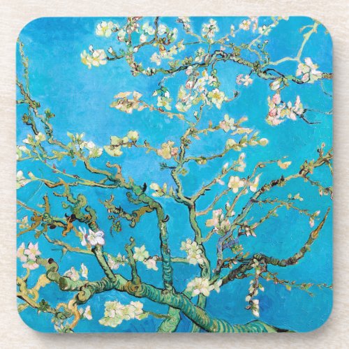 Almond Blossom Vincent van Gogh Beverage Coaster