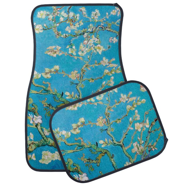 Almond Blossom, Vincent van Gogh Car Floor Mat (Set)