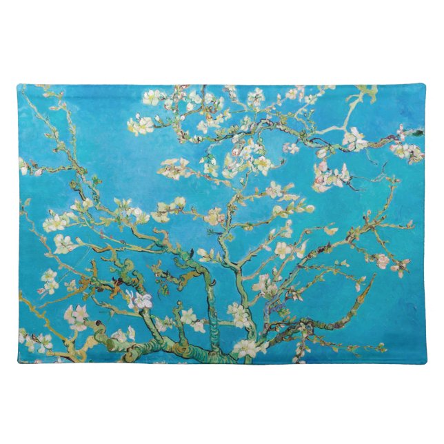 Almond Blossom, Vincent van Gogh Cloth Placemat (Front)