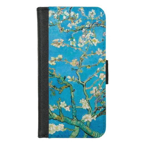 Almond Blossom Vincent van Gogh iPhone 87 Wallet Case