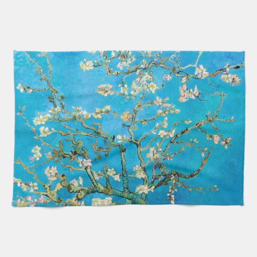 Almond Blossom Vincent Van Gogh Kitchen Towel