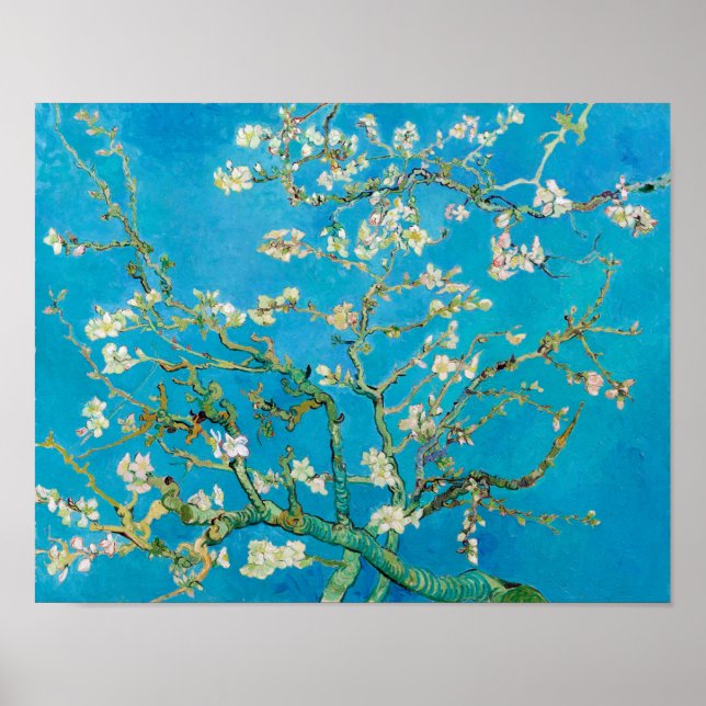 Almond Blossom, Vincent van Gogh Poster (Front)