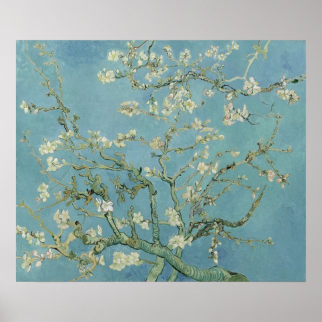 Almond Blossom: Vincent Van Gogh Poster (Front)
