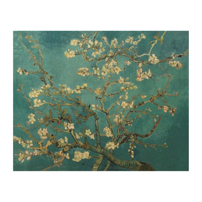 Almond Blossom Wood Wall Decor (Front)