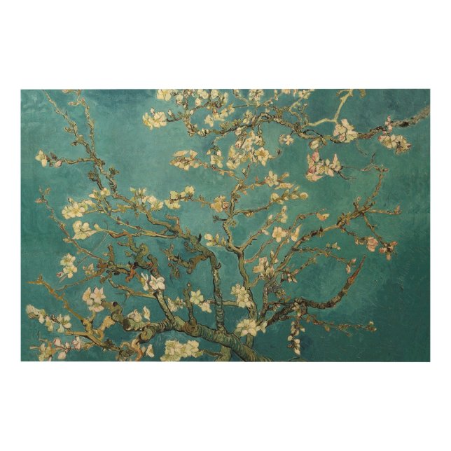 Almond Blossom Wood Wall Decor (Front)
