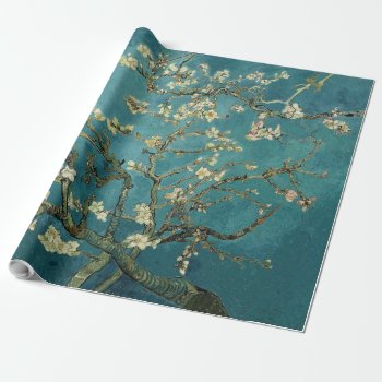 Almond Blossom Wrapping Paper by vintage_gift_shop at Zazzle