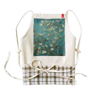 Almond Blossom Zazzle HEART Apron