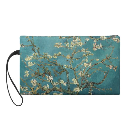 Almond Blossoms Arles Wristlet Purse (Back)