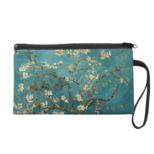 Almond Blossoms Arles Wristlet Purse (Front)