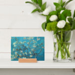 Almond Blossoms Art Print with Wood Holder