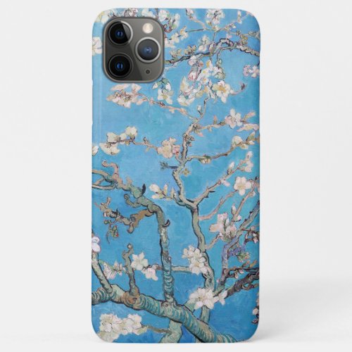 Almond Blossoms Blue Vincent van Gogh Art Painting iPhone 11 Pro Max Case