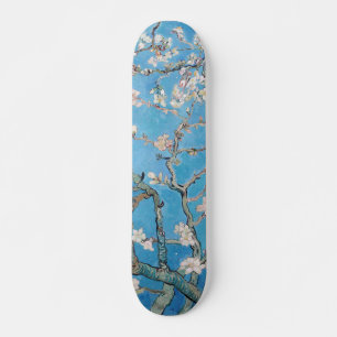 Almond Blossoms Blue Vincent van Gogh Art Painting Skateboard Deck