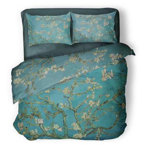 Almond Blossoms by van Gogh Duvet Cover