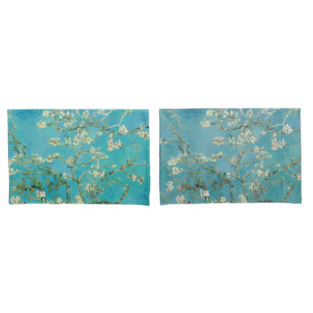 Almond Blossoms by van Gogh Pillow Case (Front-Set)