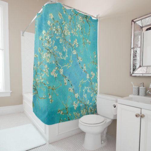 Almond Blossoms by van Gogh Shower Curtain