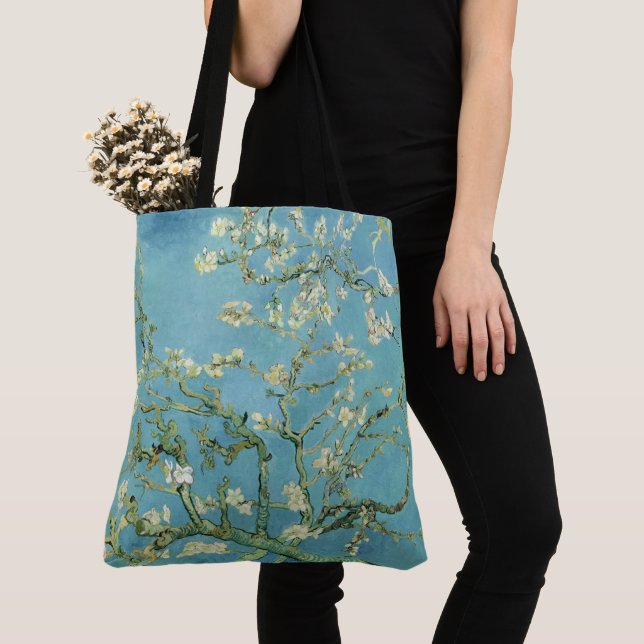 Almond Blossoms by van Gogh Tote Bag (Close Up)