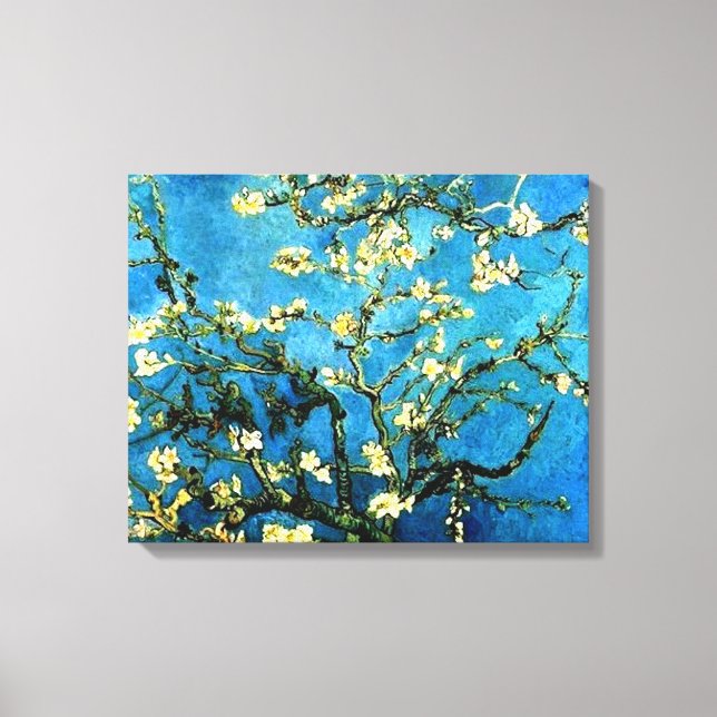 Almond Blossoms by VanGogh Wrapped Canvas (Front)