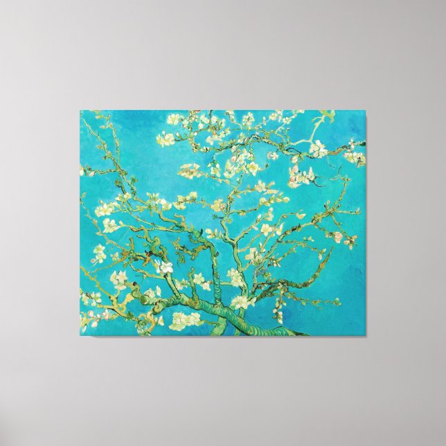 Almond Blossoms by Vincent van Gogh (1890) Canvas Print (Front)