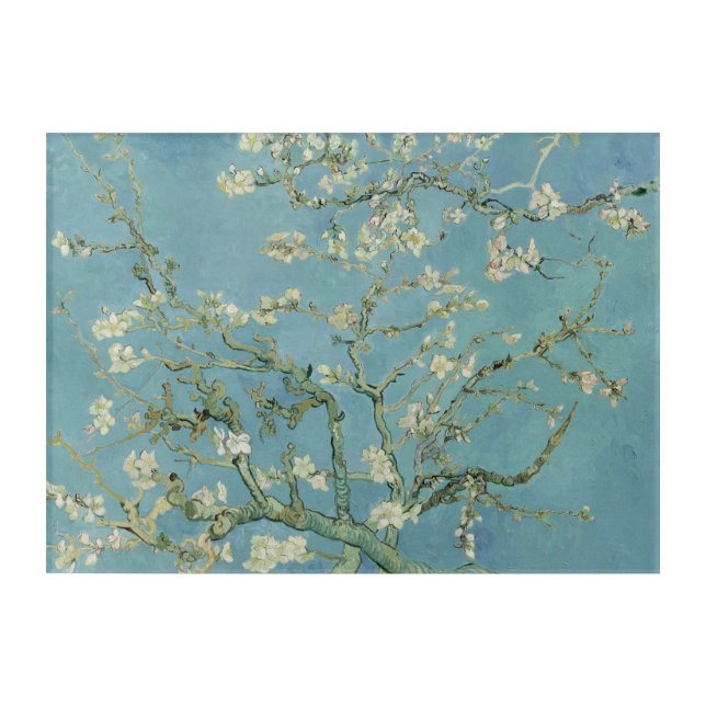 Almond Blossoms by Vincent Van Gogh Fine Art (Front)