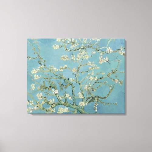 Almond Blossoms by Vincent Van Gogh Fine Art Canvas Print