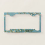 Almond Blossoms by Vincent Van Gogh Fine Art License Plate Frame<br><div class="desc">Blossoming Almond Tree by Vincent Van Gogh. One of the most famous and beautiful fine art paintings on high quality gift ideas and products. Browse our store to discover more great products with Almond Blossoms and more paintings by Vincent Van Gogh.</div>