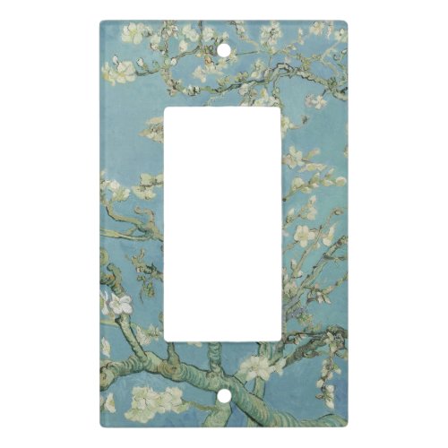 Almond Blossoms by Vincent Van Gogh Fine Art Light Switch Cover
