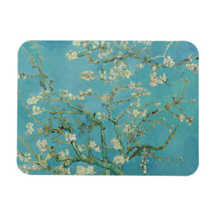 Almond Blossoms by Vincent Van Gogh Fine Art Magnet