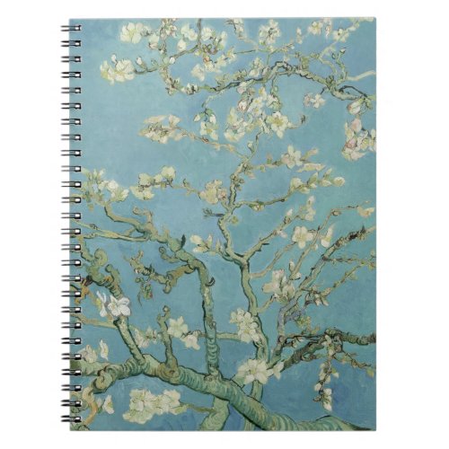 Almond Blossoms by Vincent Van Gogh Fine Art Notebook