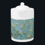Almond Blossoms by Vincent Van Gogh Fine Art Teapot<br><div class="desc">Blossoming Almond Tree by Vincent Van Gogh. One of the most famous and beautiful fine art paintings on high quality gift ideas and products. Browse our store to discover more great products with Almond Blossoms and more paintings by Vincent Van Gogh.</div>