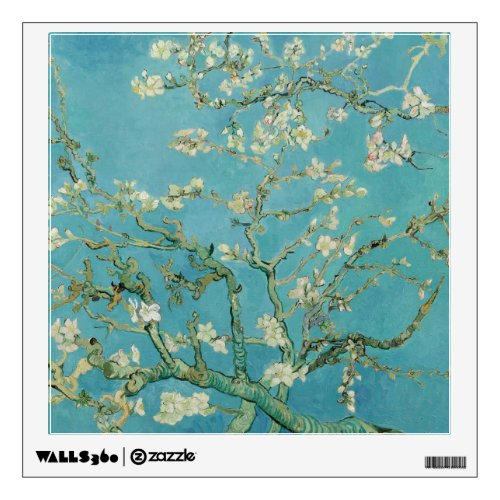 Almond Blossoms by Vincent Van Gogh Fine Art Wall Decal