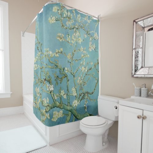 Almond Blossoms by Vincent Van Gogh  Shower Curtain