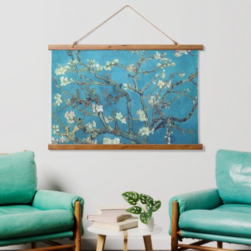 Almond Blossoms Hanging Tapestry