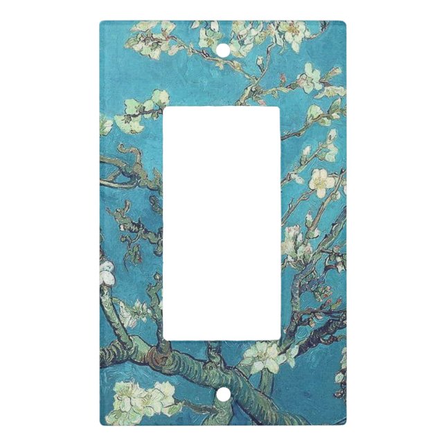 Almond Blossoms Light Switch Cover (Front)