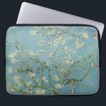 Almond Blossoms Painting by Van Gogh Laptop Sleeve<br><div class="desc">Almond Blossoms is a group of several paintings made in 1888 and 1890 by Vincent van Gogh in Arles and Saint-Rémy,  southern France of blossoming almond trees. Flowering trees were special to van Gogh. They represented awakening and hope. He enjoyed them aesthetically and found joy in painting flowering trees.</div>