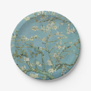 Almond Blossoms Painting by Van Gogh Paper Plates
