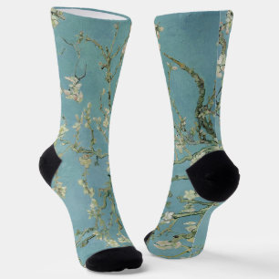 Almond Blossoms Painting by Van Gogh Socks