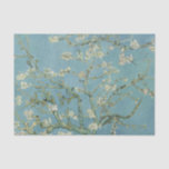 Almond Blossoms Painting by Van Gogh Tissue Paper<br><div class="desc">Almond Blossoms is a group of several paintings made in 1888 and 1890 by Vincent van Gogh in Arles and Saint-Rémy,  southern France of blossoming almond trees. Flowering trees were special to van Gogh. They represented awakening and hope. He enjoyed them aesthetically and found joy in painting flowering trees.</div>