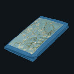 Almond Blossoms Painting by Van Gogh Trifold Wallet<br><div class="desc">Almond Blossoms is a group of several paintings made in 1888 and 1890 by Vincent van Gogh in Arles and Saint-Rémy,  southern France of blossoming almond trees. Flowering trees were special to van Gogh. They represented awakening and hope. He enjoyed them aesthetically and found joy in painting flowering trees.</div>