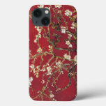 Almond Blossoms Red Vincent Van Gogh Art Painting Iphone 13 Case at Zazzle