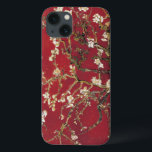 Almond Blossoms Red Vincent van Gogh Art Painting iPhone 13 Case<br><div class="desc">Vincent van Gogh (Dutch,  1853 - 1890) Still life of almond blossoms against a dark red or rust colored background. Van Gogh was inspired by Japanese printmaking.
Check out my store for matching products!</div>