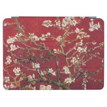 Almond Blossoms Red Vincent Van Gogh Art Painting Ipad Air Cover by Then_Is_Now at Zazzle