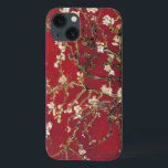 Almond Blossoms Red Vincent van Gogh Art Painting iPhone 13 Case<br><div class="desc">Vincent van Gogh (Dutch,  1853 - 1890) Still life of almond blossoms against a dark red or rust colored background. Van Gogh was inspired by Japanese printmaking.
Check out my store for matching products!</div>
