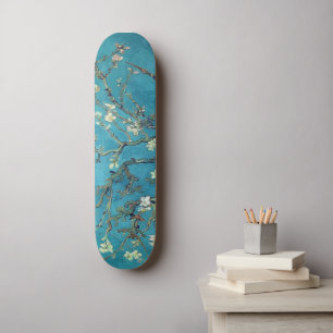 Almond Blossoms Skateboard Deck