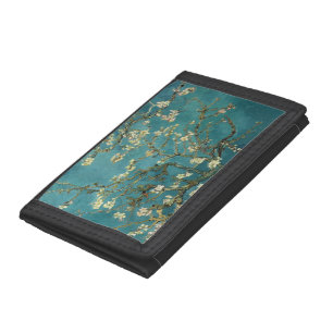 Almond Blossoms Tri-fold Wallet