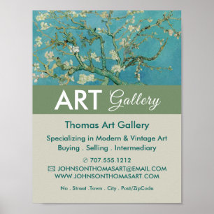 Almond Blossoms, Van Gogh, Art Dealer, Gallery Poster